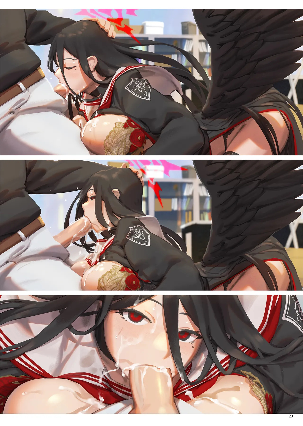 (C107) [Ye Fan] Dairy Problem (Blue Archive) - Page 24