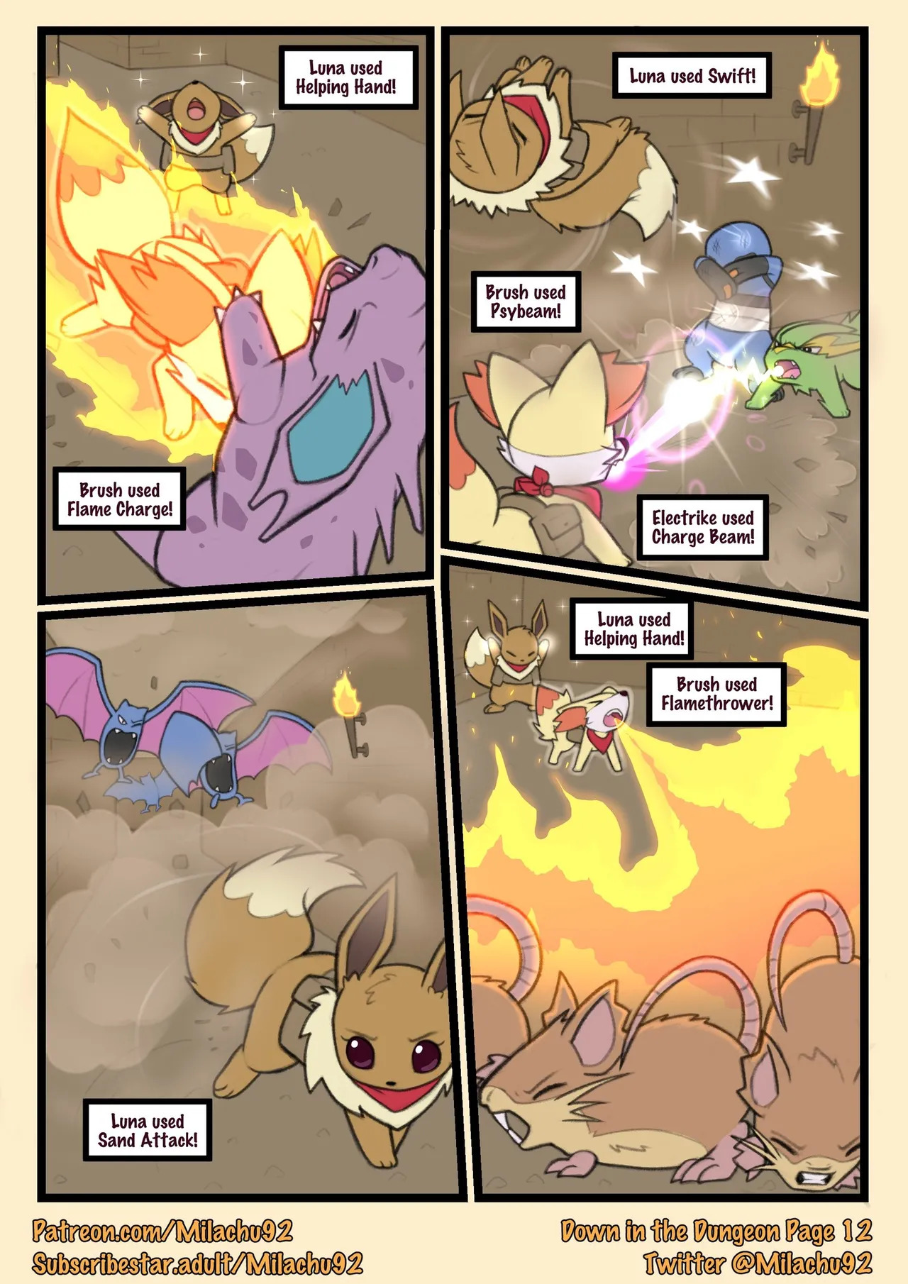 Down in to the dungeon (Milachu 92) [English] (ongoing) - Page 12