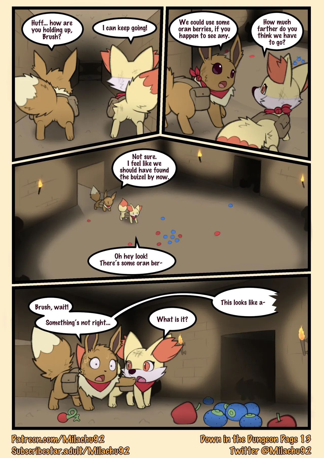 Down in to the dungeon (Milachu 92) [English] (ongoing) - Page 13