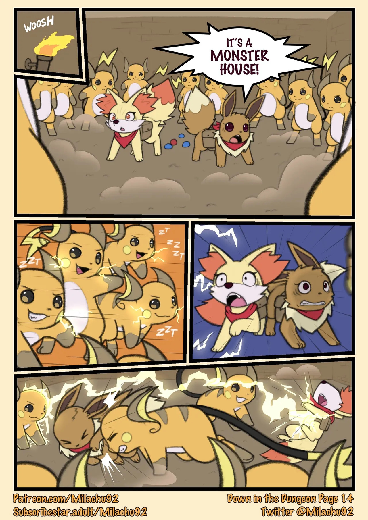 Down in to the dungeon (Milachu 92) [English] (ongoing) - Page 14