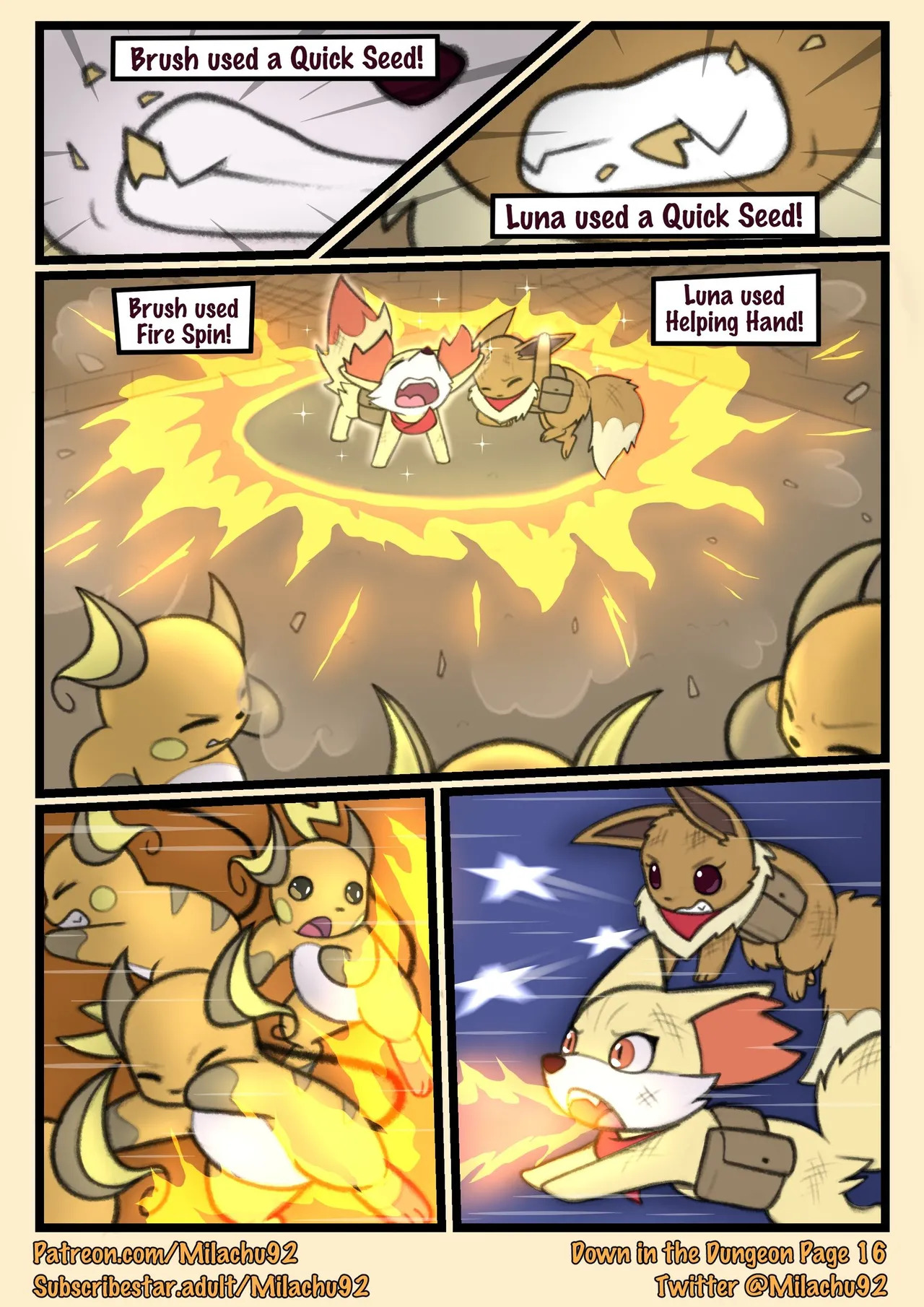 Down in to the dungeon (Milachu 92) [English] (ongoing) - Page 16