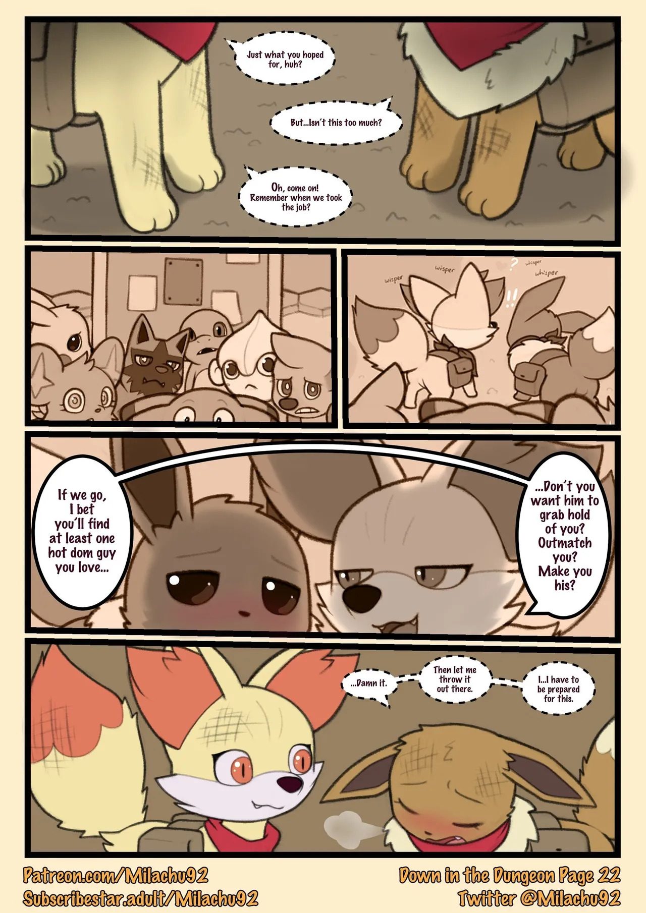 Down in to the dungeon (Milachu 92) [English] (ongoing) - Page 22
