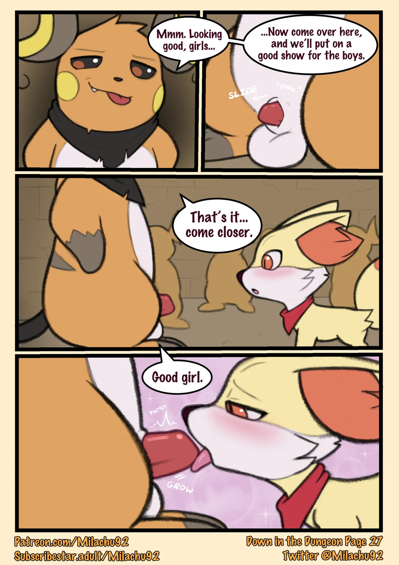 Down in to the dungeon (Milachu 92) [English] (ongoing) - Page 27