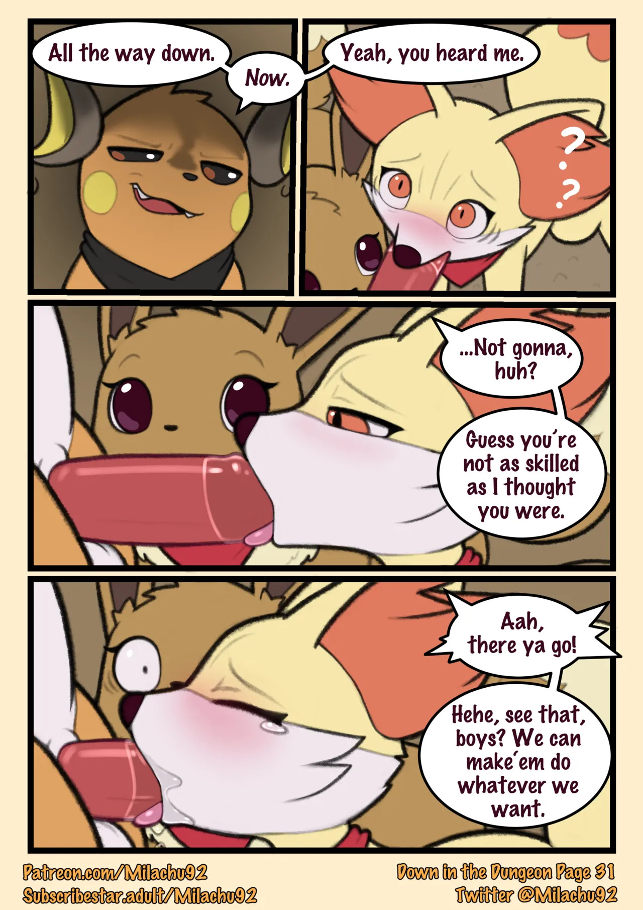 Down in to the dungeon (Milachu 92) [English] (ongoing) - Page 31