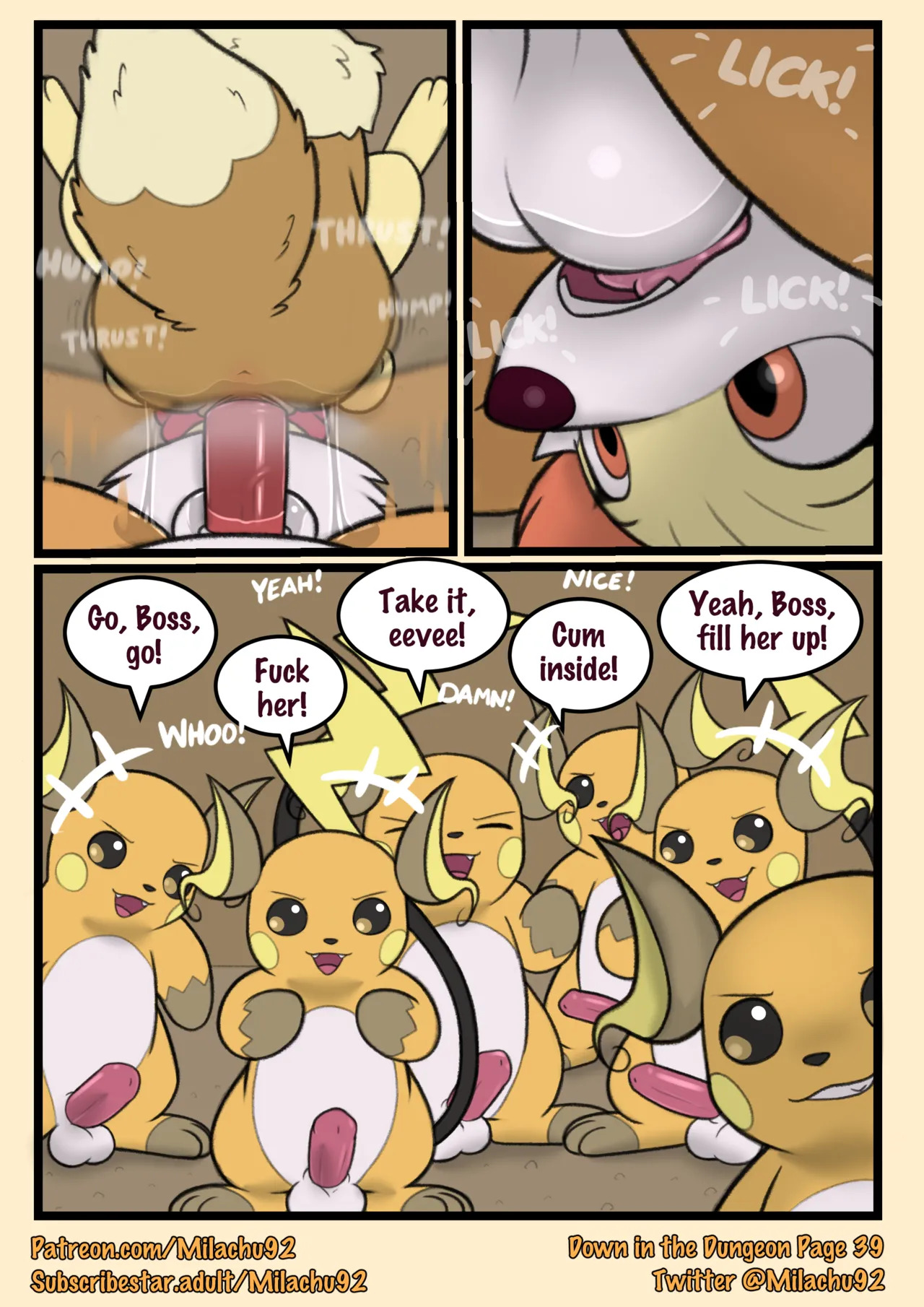 Down in to the dungeon (Milachu 92) [English] (ongoing) - Page 39