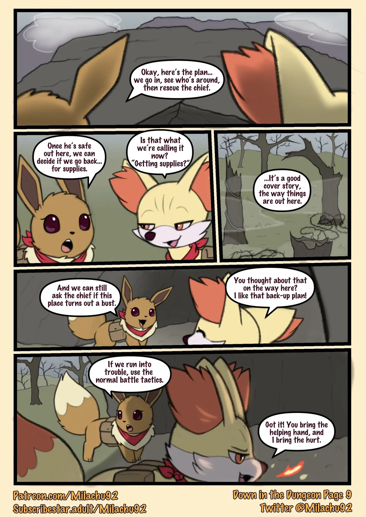 Down in to the dungeon (Milachu 92) [English] (ongoing) - Page 9