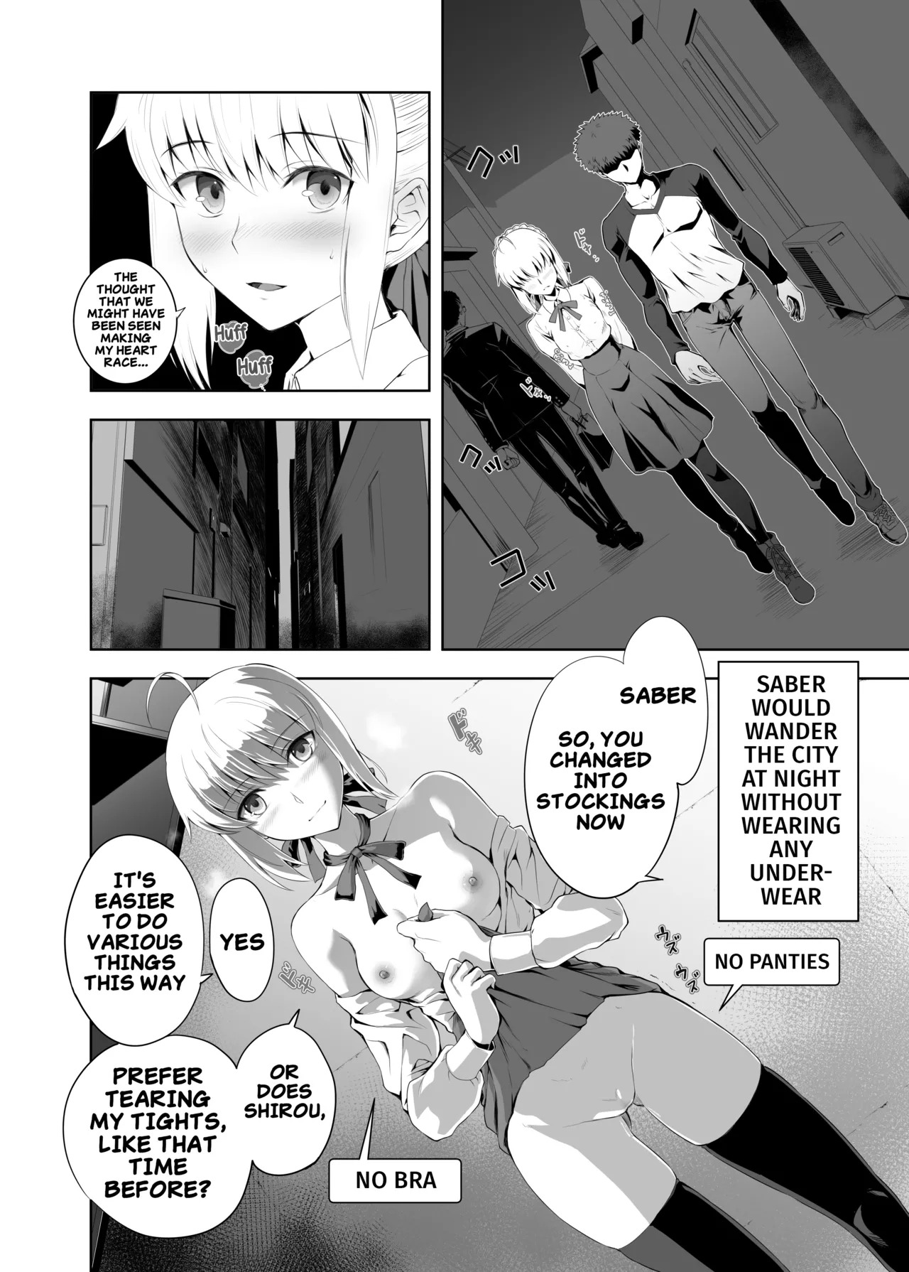 [CRAZY CLOVER CLUB (Kuroha Nue)] Saber Maniacs 2 (Fate/stay night) [Digital] (English) - Page 37