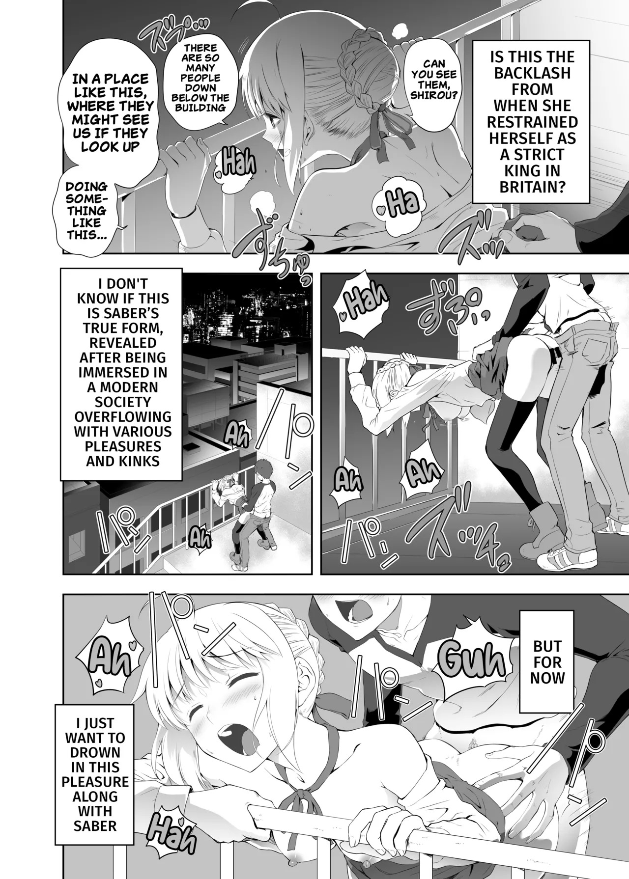 [CRAZY CLOVER CLUB (Kuroha Nue)] Saber Maniacs 2 (Fate/stay night) [Digital] (English) - Page 39