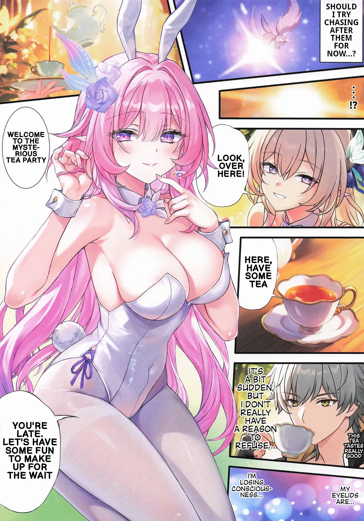 (C107) [Akaneiro (Rimiki, Yakifugu)] Tea Time on the Mysterious Path of Dreams (Honkai Star Rail) (English) - Page 4