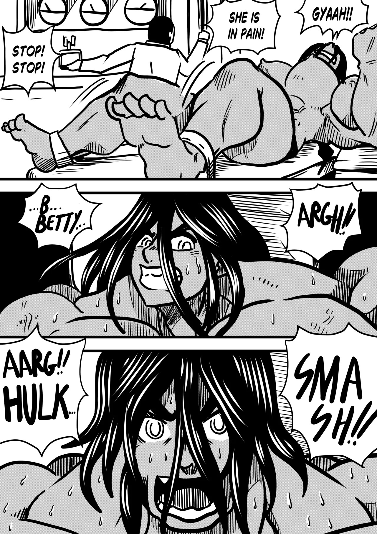 [Odoruyama] Betty Hulk AU: The Origin Of Betty Hulk - Page 10
