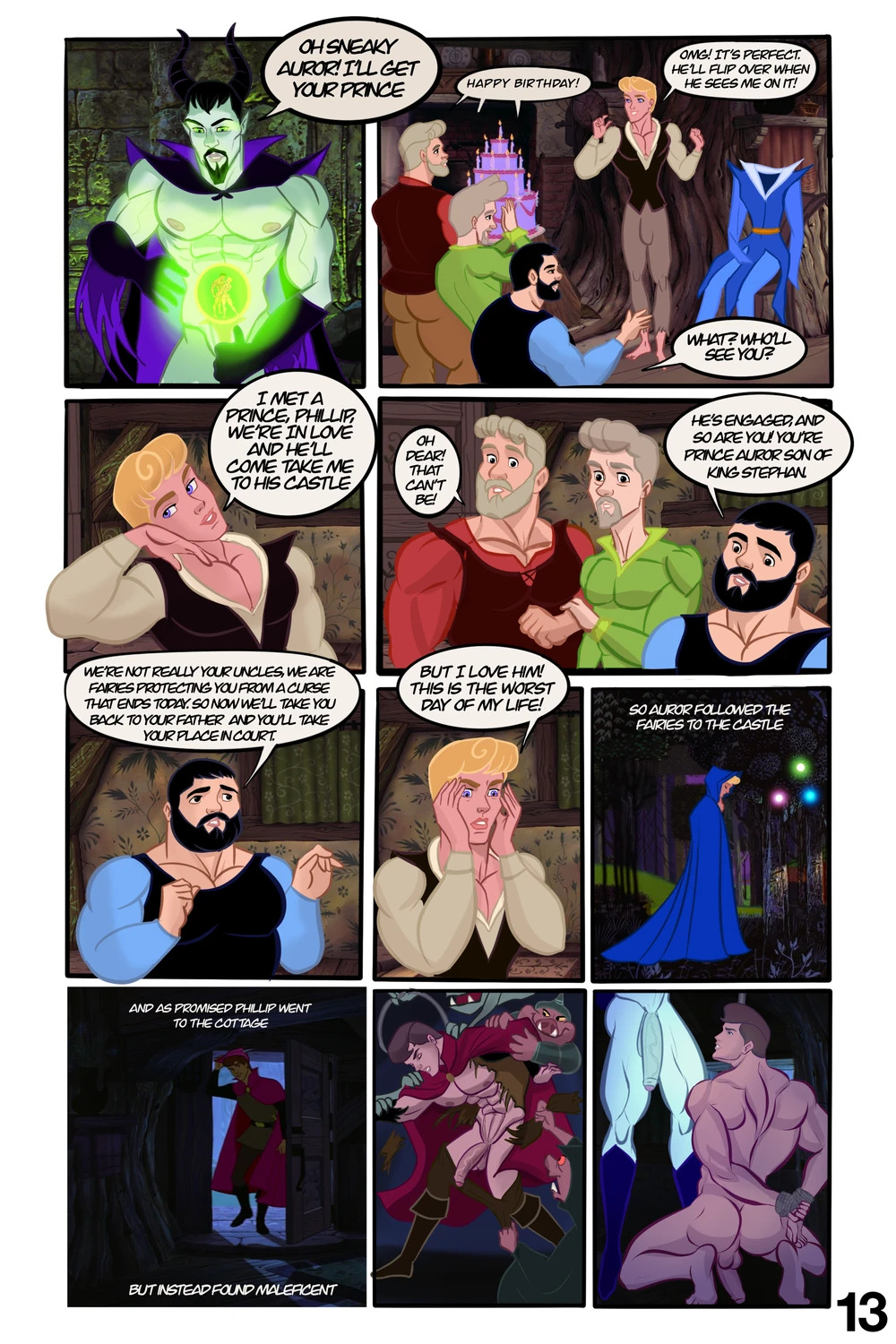 [Blueboybara] Sleeping Beauty [Eng] - Page 14
