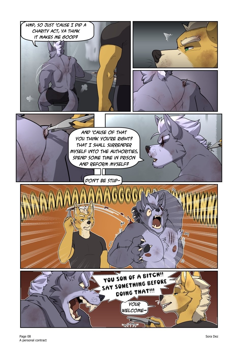[Sora Dez WolFox] A Personal Contract (Ongoing) - Page 11
