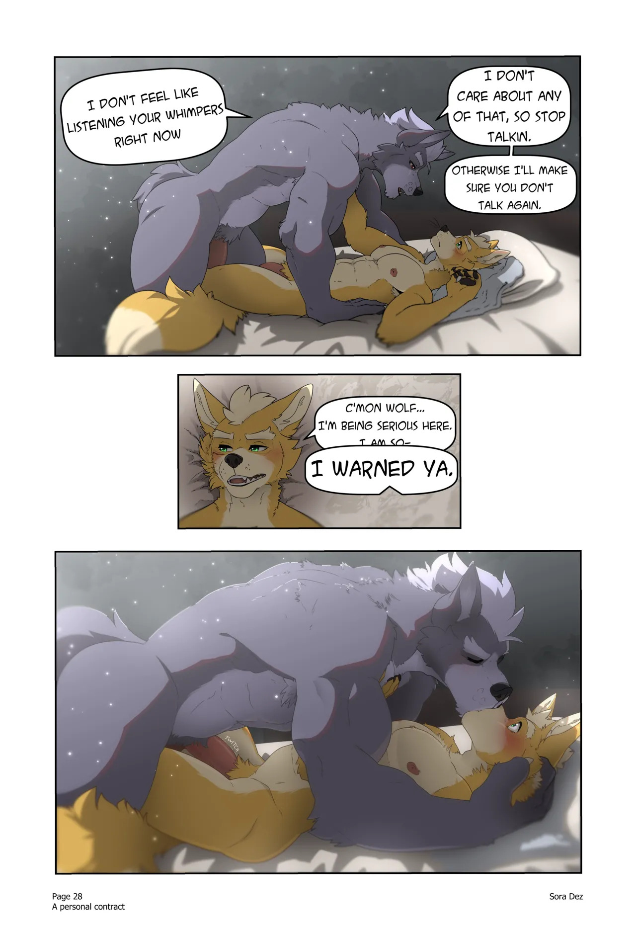 [Sora Dez WolFox] A Personal Contract (Ongoing) - Page 31
