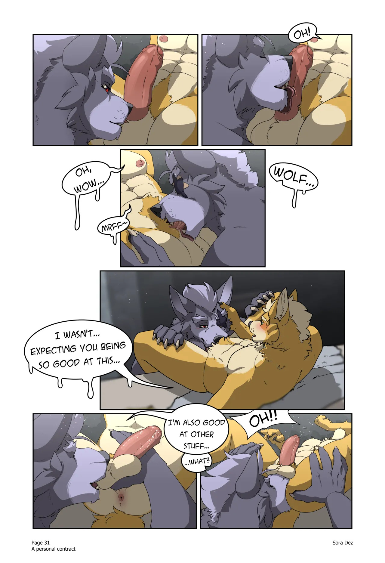 [Sora Dez WolFox] A Personal Contract (Ongoing) - Page 34
