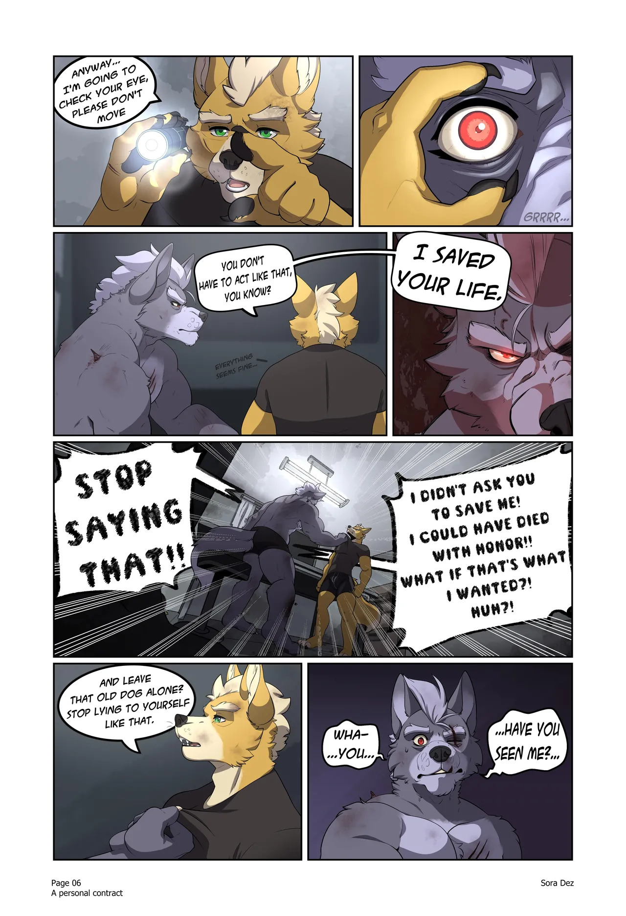 [Sora Dez WolFox] A Personal Contract (Ongoing) - Page 9