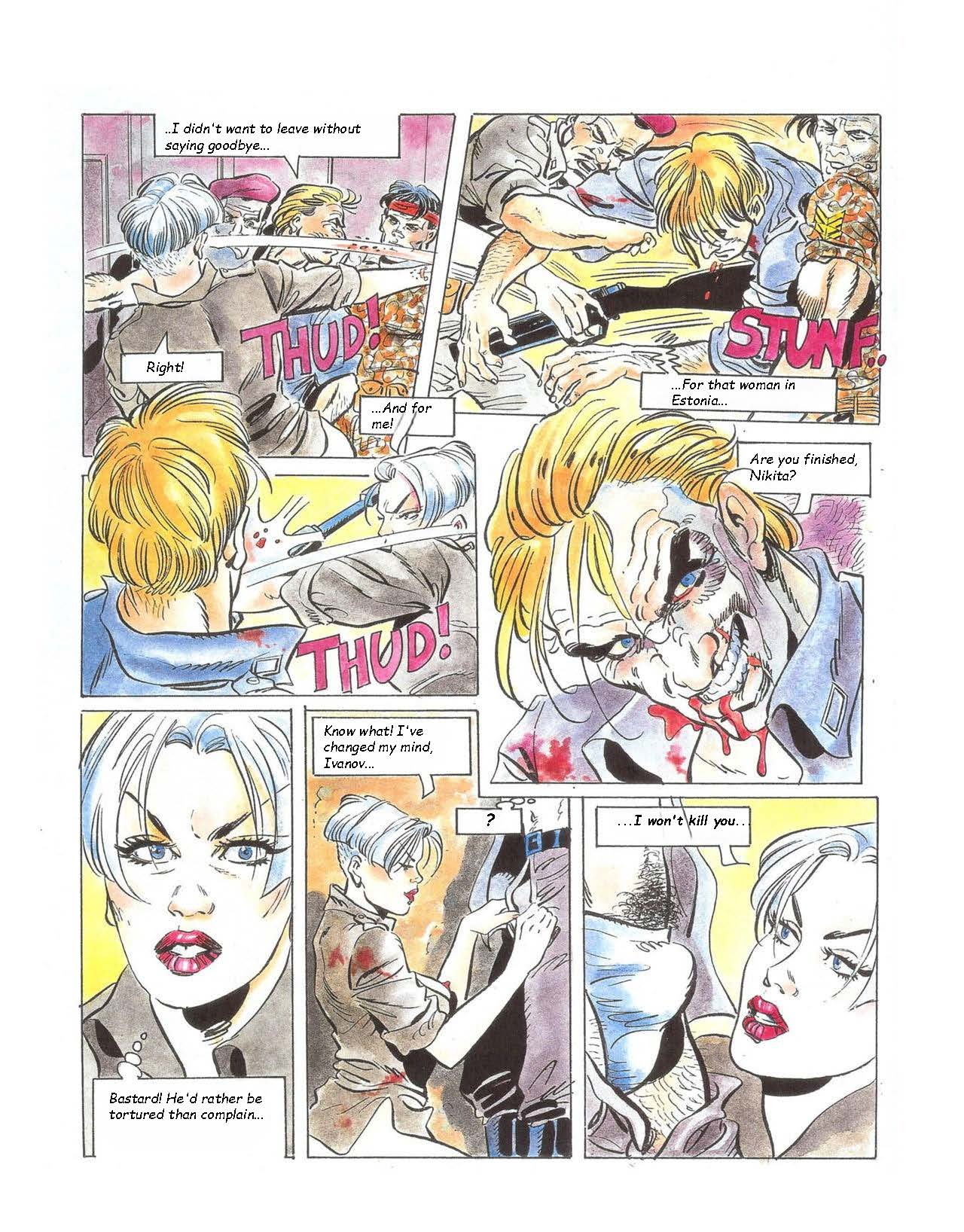 Nikita - Facing her Past (from the Italian version) - Page 27