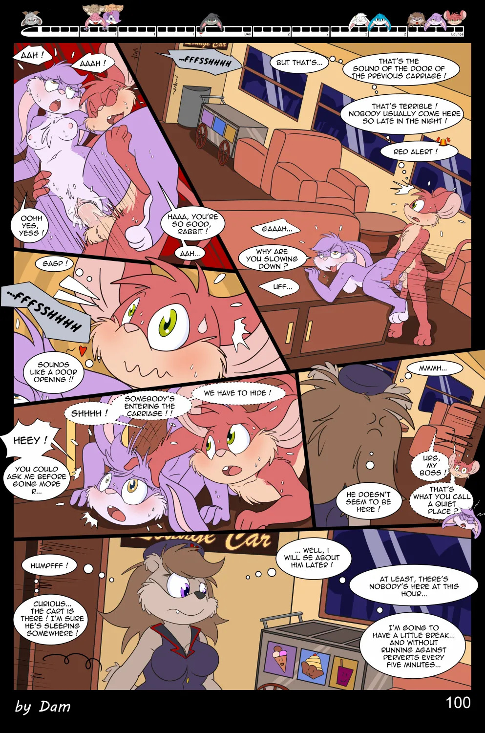 Toons on a Train (Incomplete) - Page 100