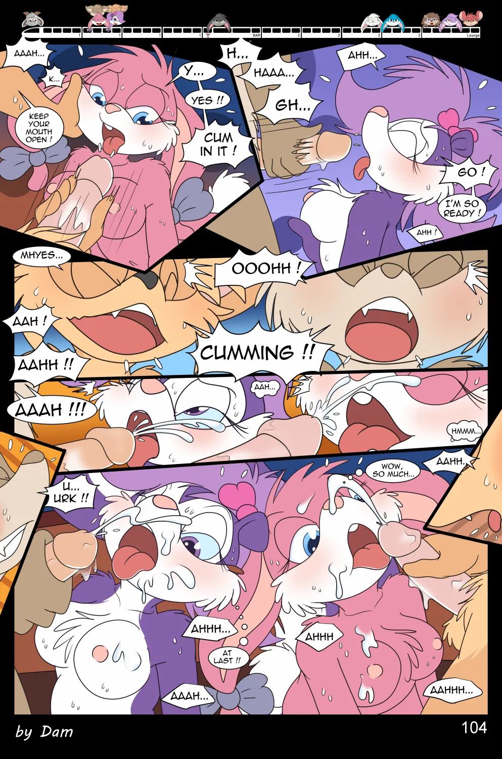Toons on a Train (Incomplete) - Page 104