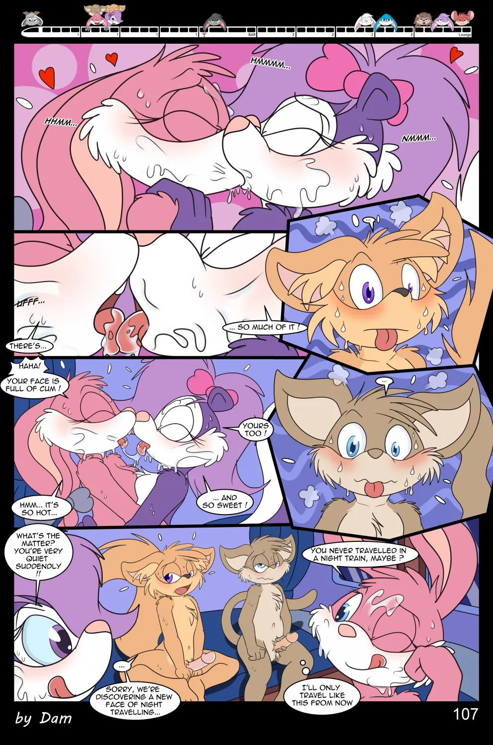 Toons on a Train (Incomplete) - Page 107