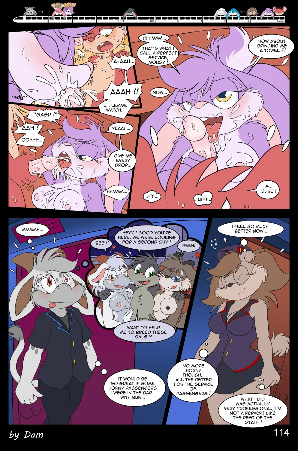 Toons on a Train (Incomplete) - Page 114