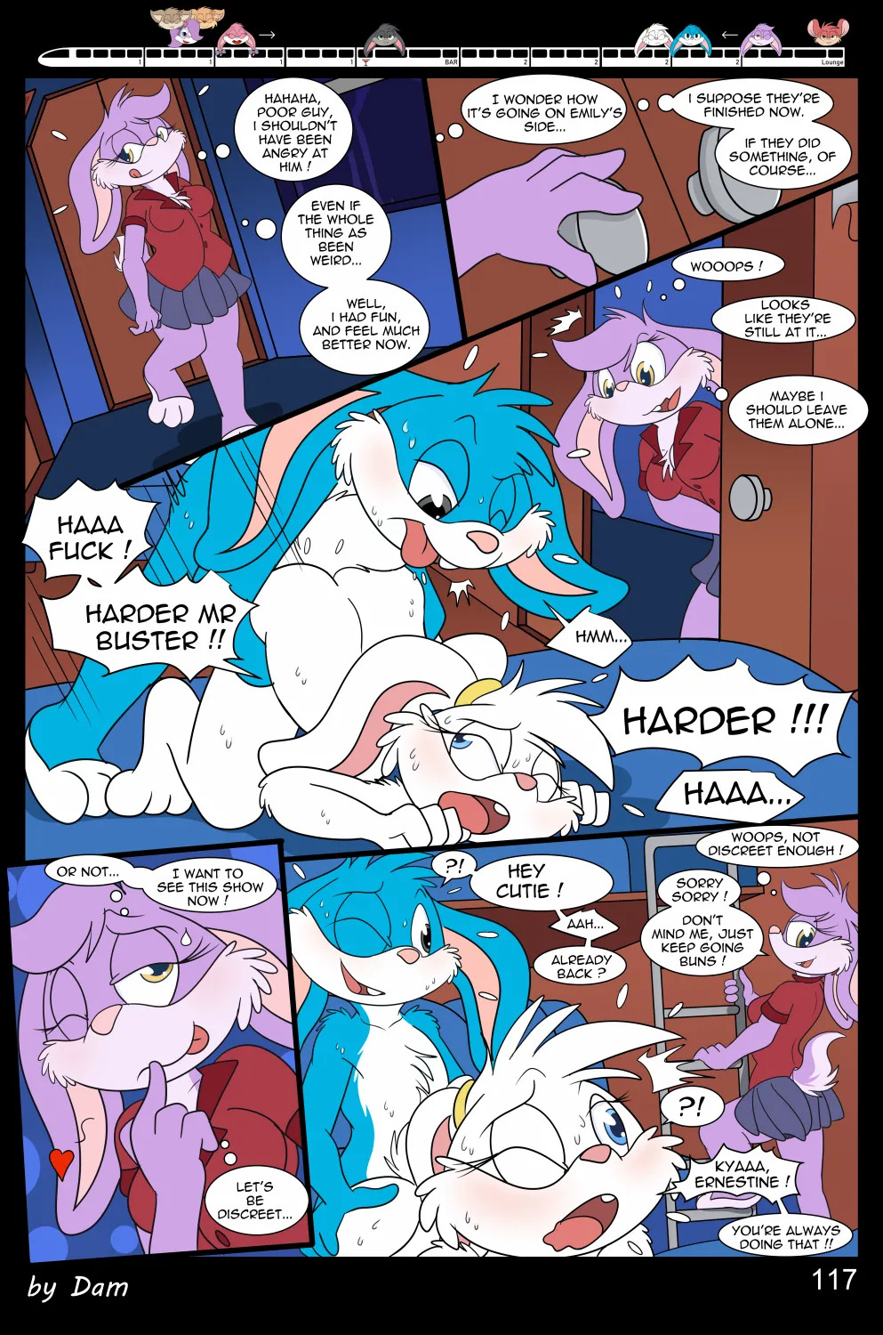 Toons on a Train (Incomplete) - Page 117