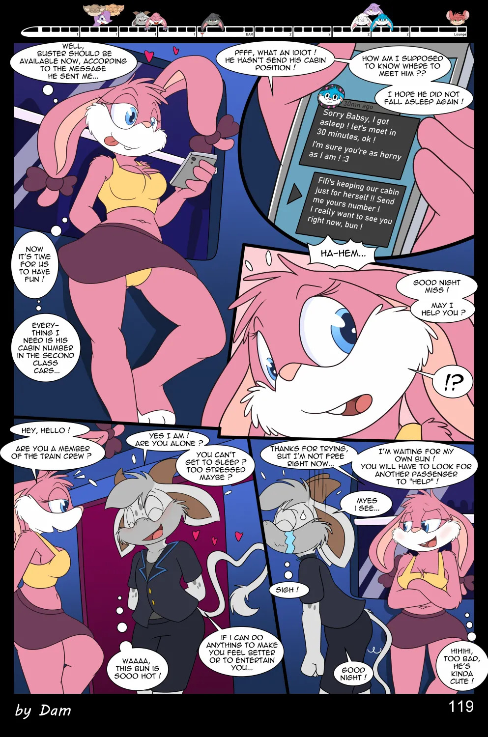Toons on a Train (Incomplete) - Page 119
