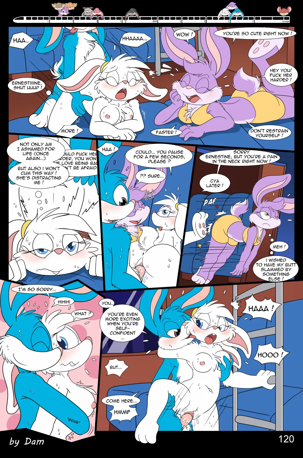 Toons on a Train (Incomplete) - Page 120
