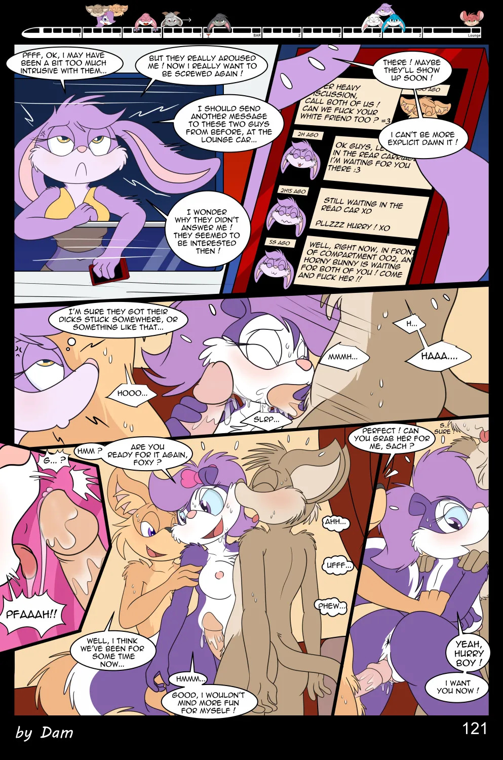 Toons on a Train (Incomplete) - Page 121