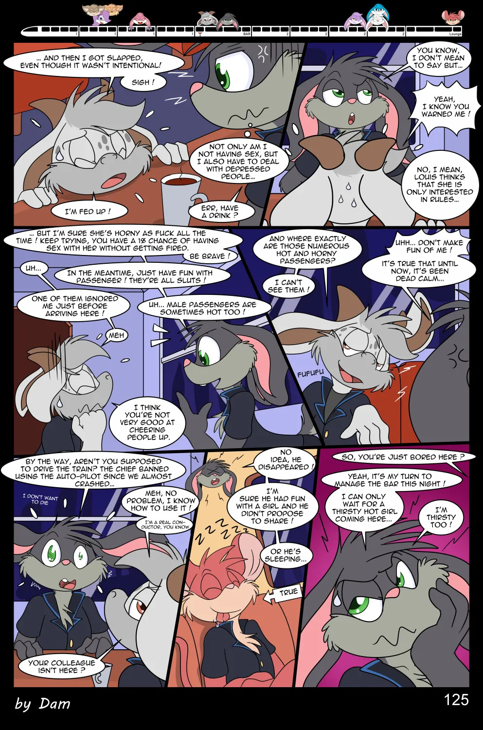 Toons on a Train (Incomplete) - Page 125