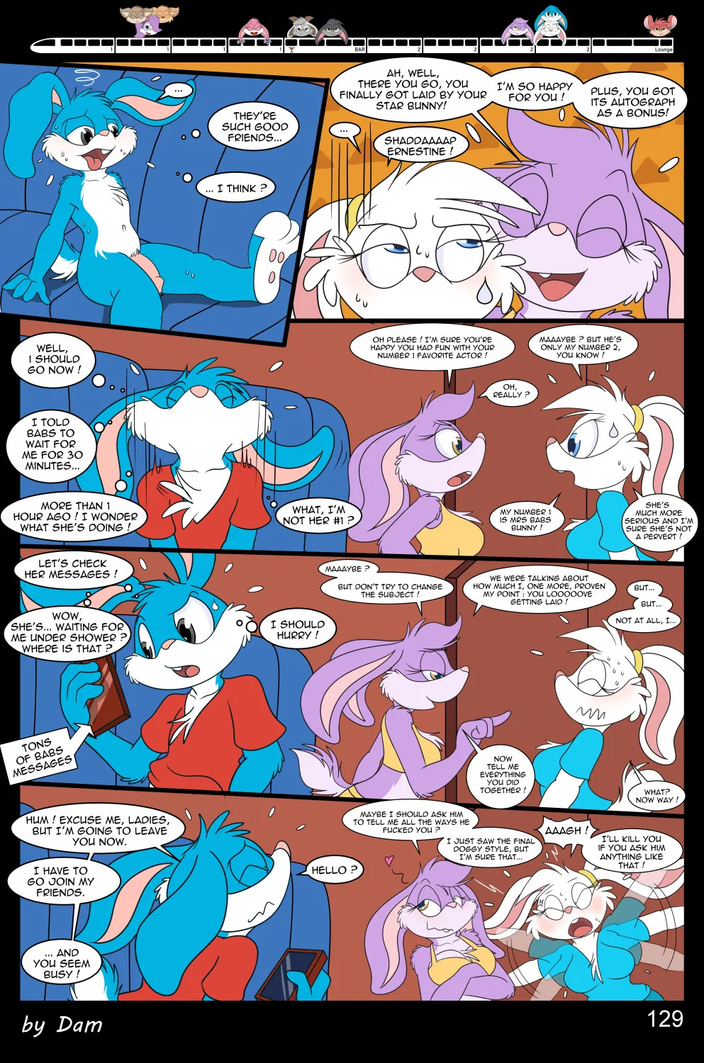 Toons on a Train (Incomplete) - Page 129