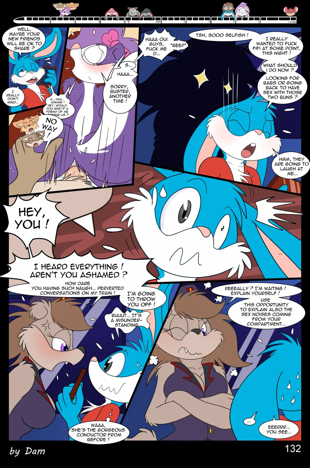 Toons on a Train (Incomplete) - Page 132