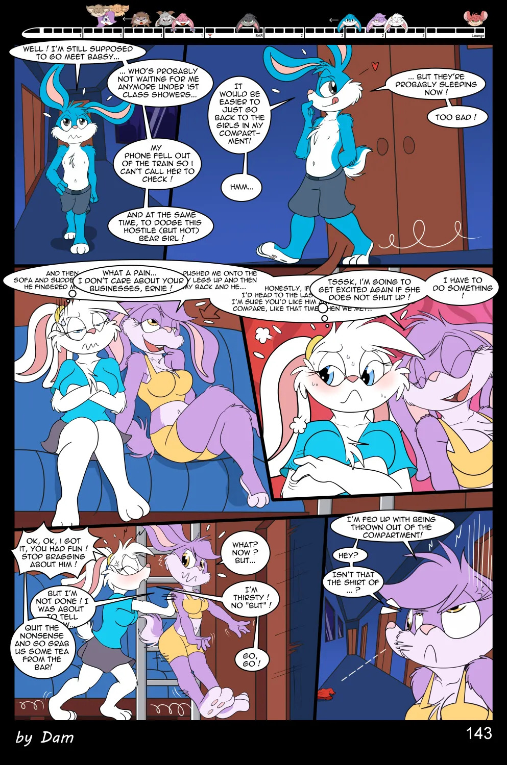 Toons on a Train (Incomplete) - Page 143