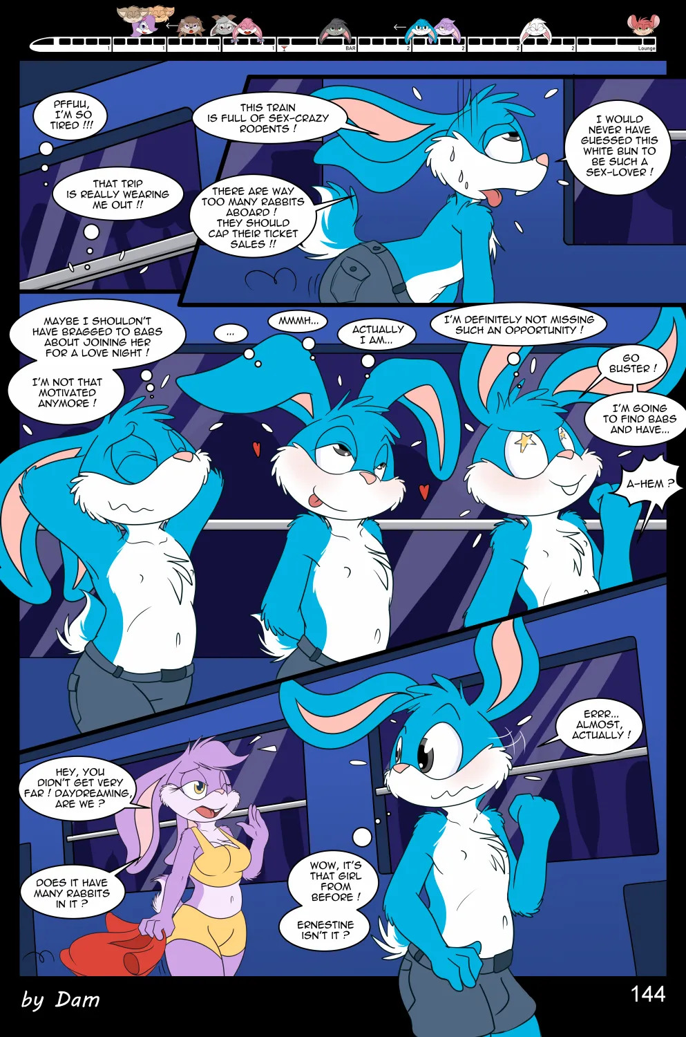 Toons on a Train (Incomplete) - Page 144