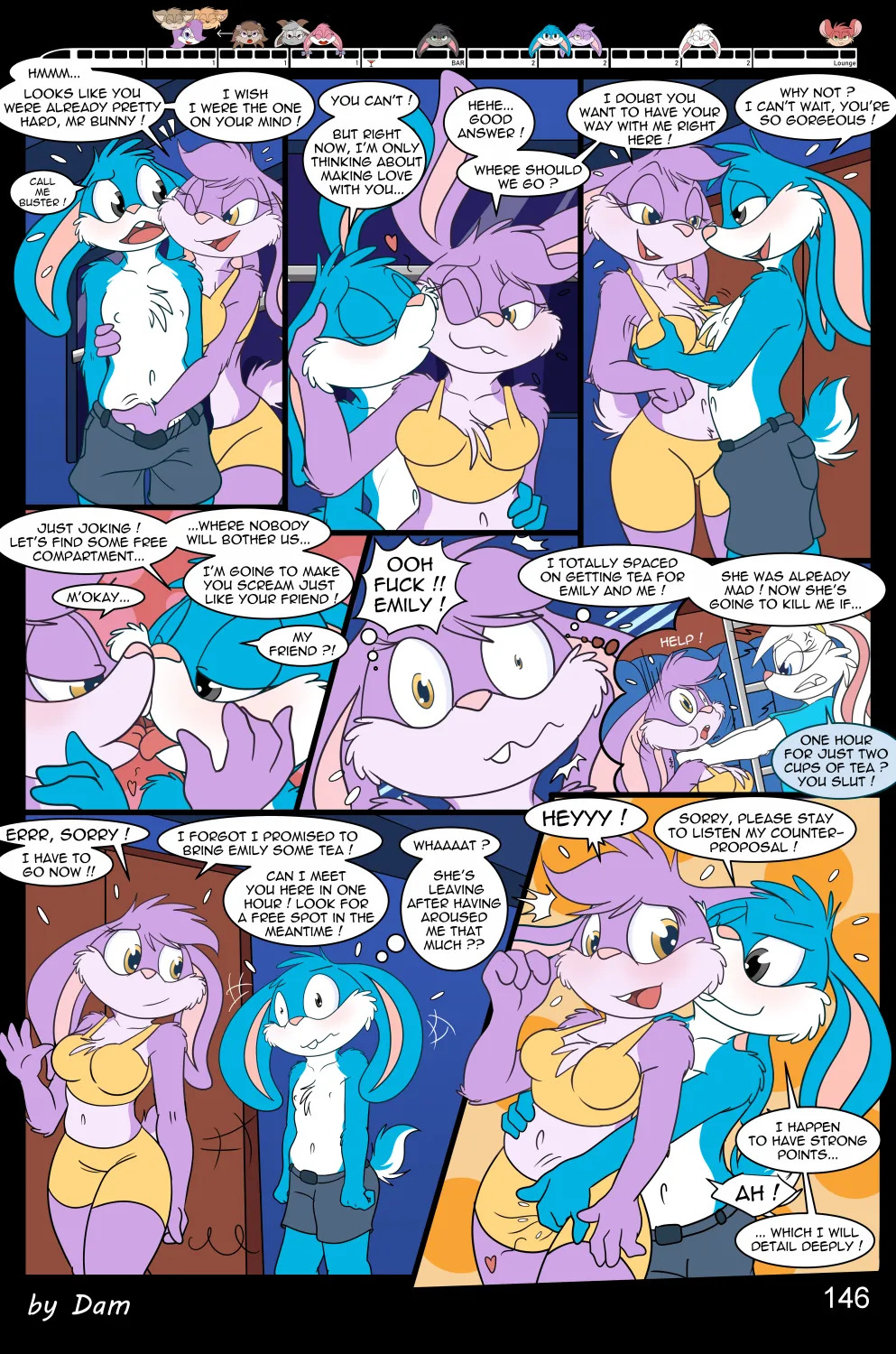 Toons on a Train (Incomplete) - Page 146