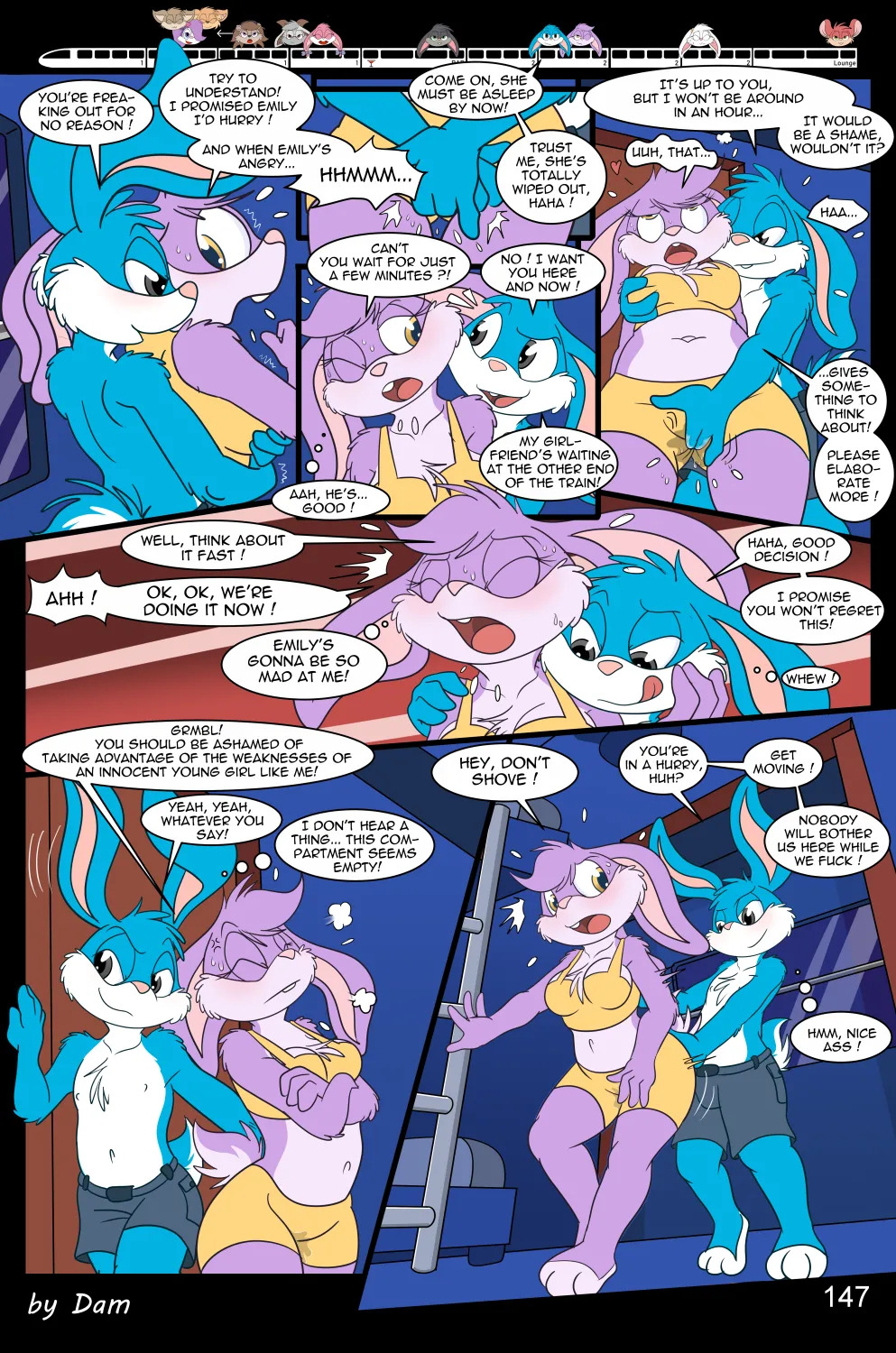 Toons on a Train (Incomplete) - Page 147