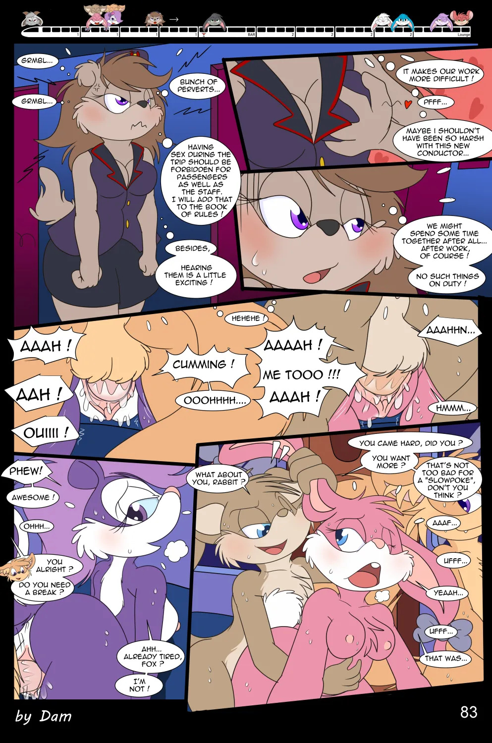 Toons on a Train (Incomplete) - Page 83