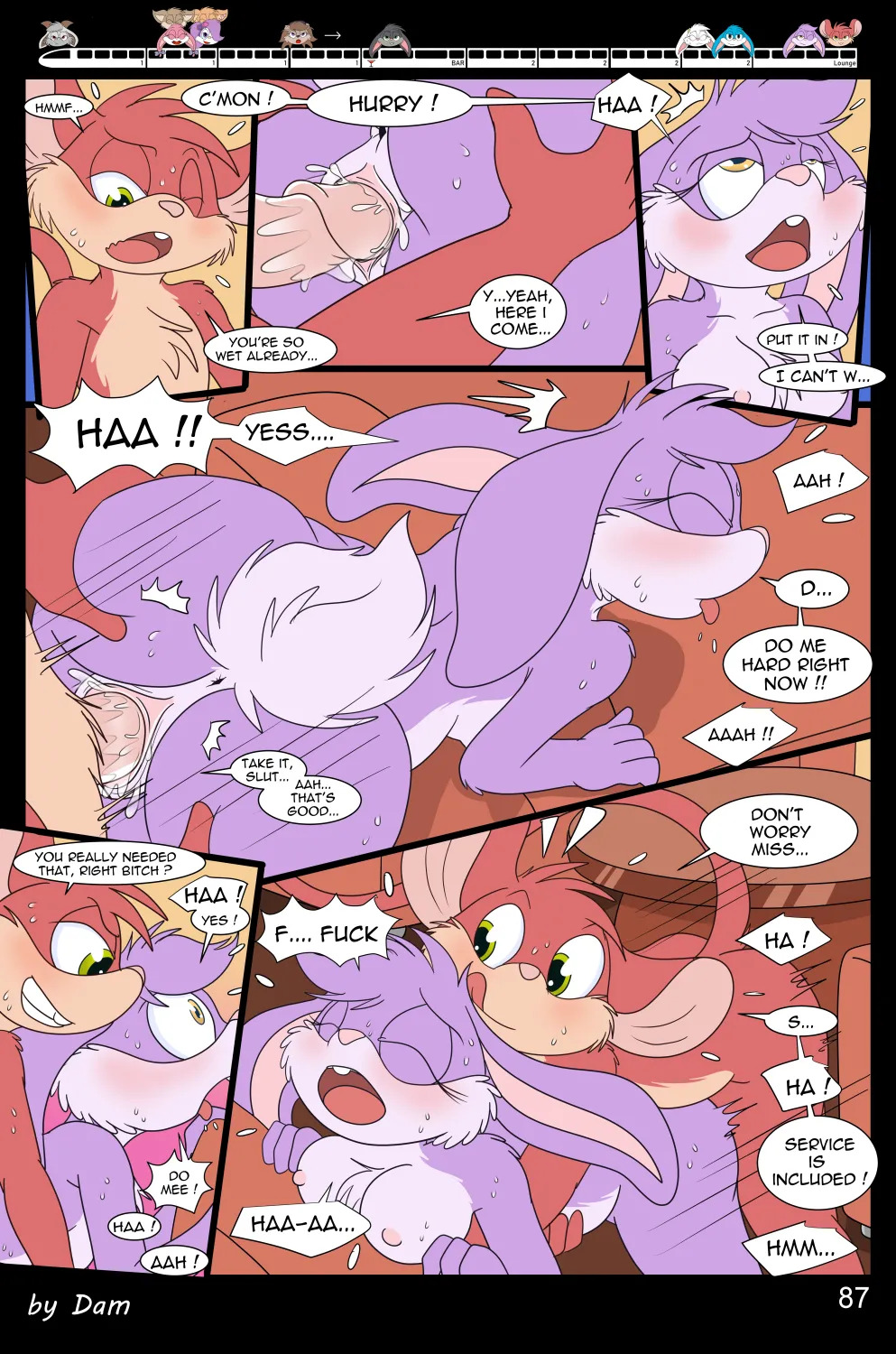 Toons on a Train (Incomplete) - Page 87