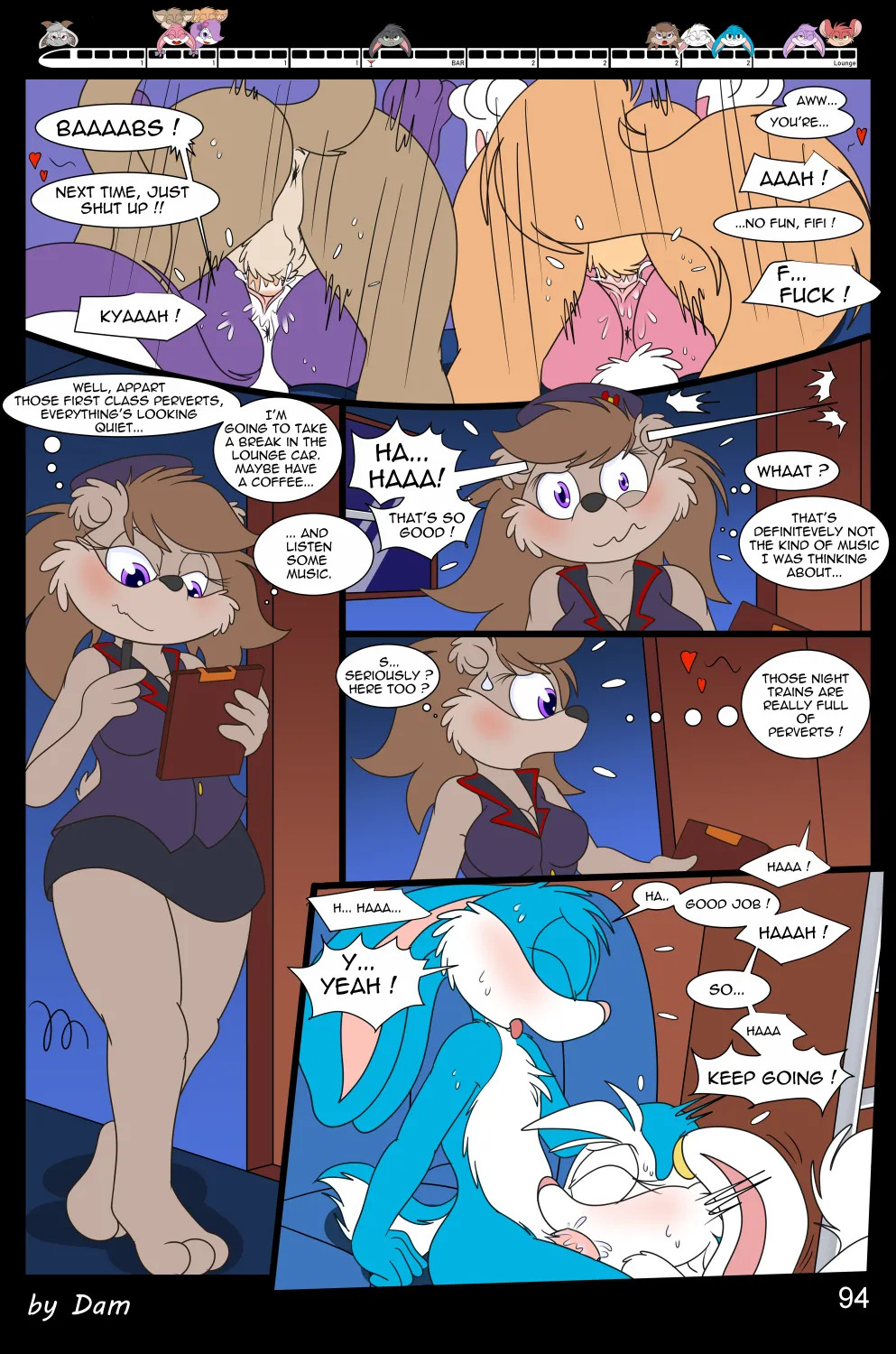 Toons on a Train (Incomplete) - Page 94