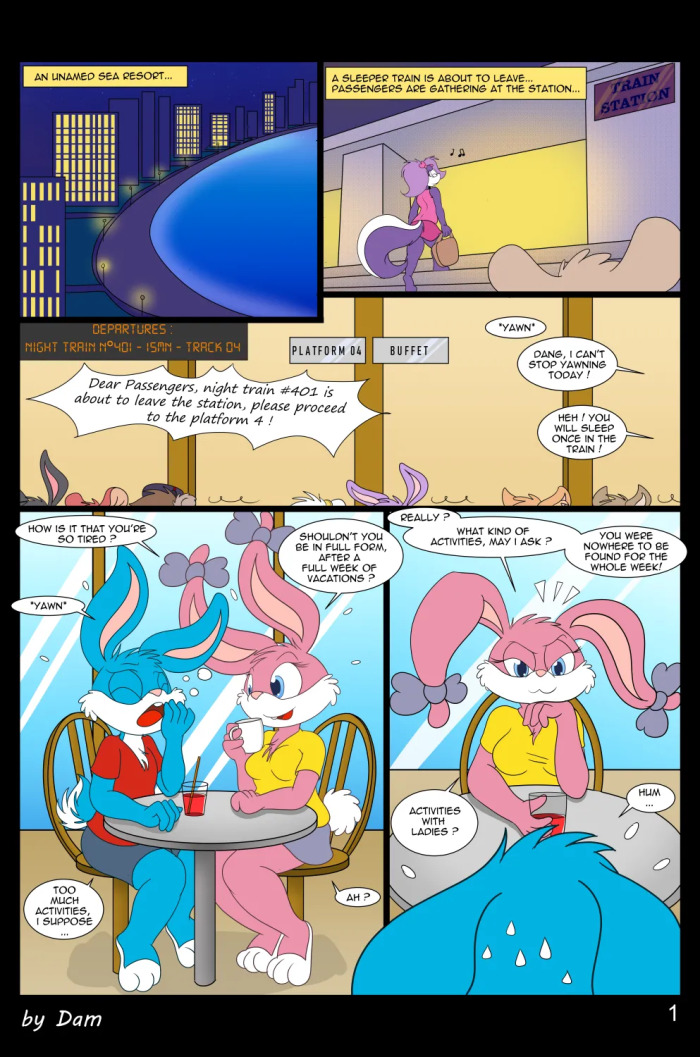 Toons on a Train (Incomplete)
