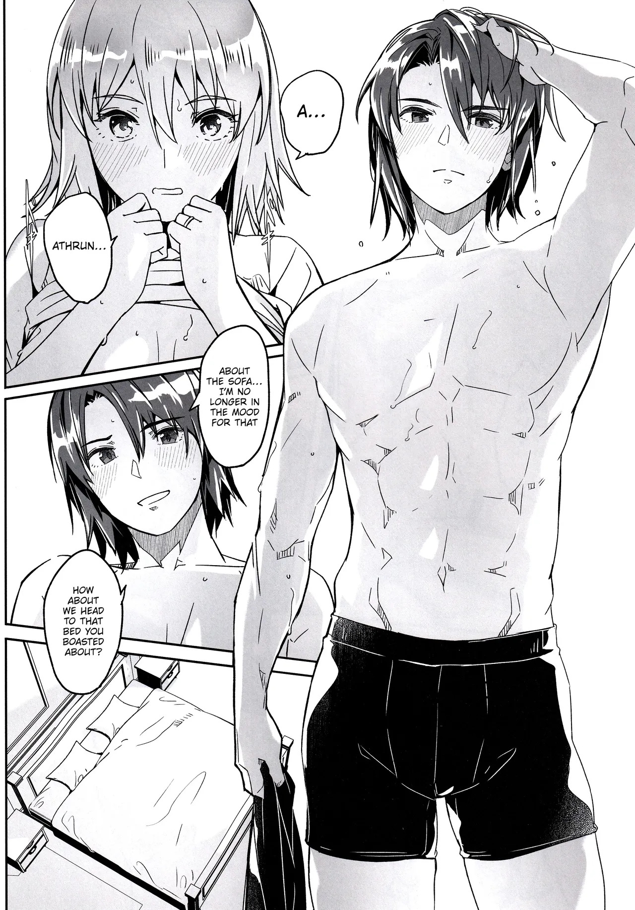 (Asu no Kagaribi to Tomoni Hoshi ni Negai o. 2025) [telomereNA (Gustav)] The beginning of a marriage between him and her (Mobile Suit Gundam SEED FREEDOM) [English] [Platinum Crown] - Page 13