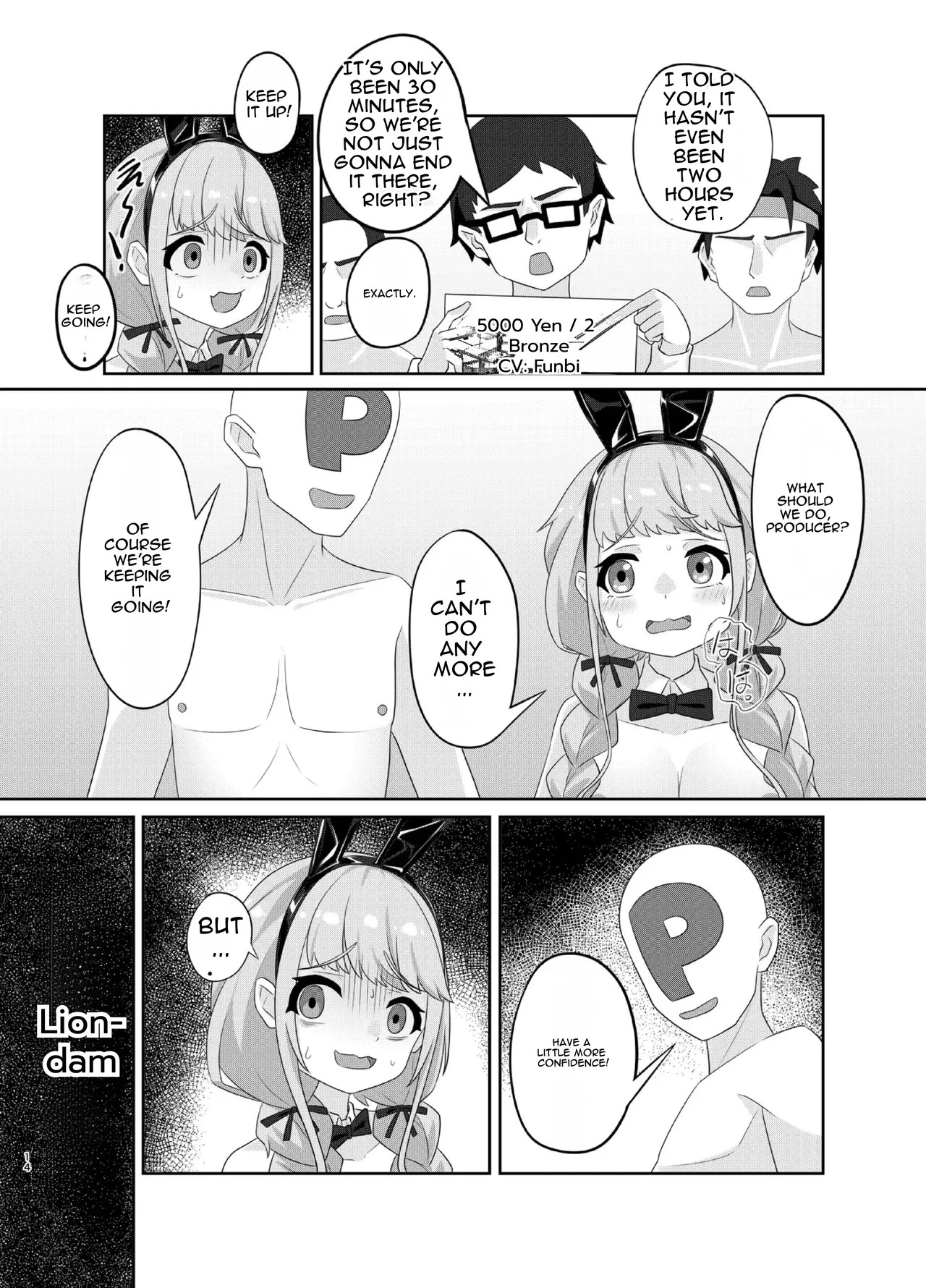 [Kuroyami Yagi Ken (ONEjio)] Fujita Kotone no SEX Houdai (Gakuen IDOLM@STER) [Digital] [English] - Page 14