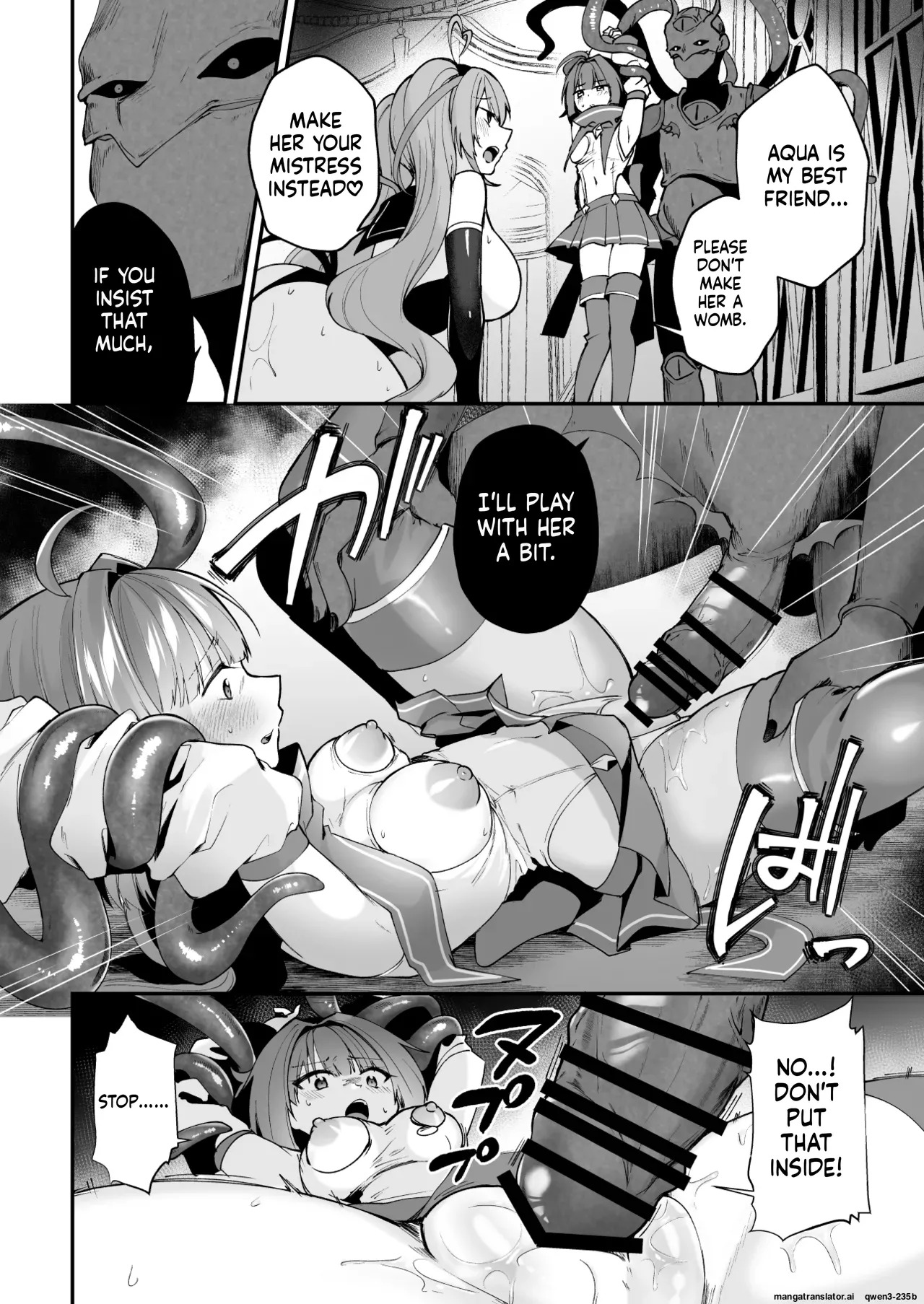 [Rurimaru (Rurimaru)] Mahou Shoujo Akuochi Choukyou Lab 3 [Digital] (SCANMTL) - Page 25