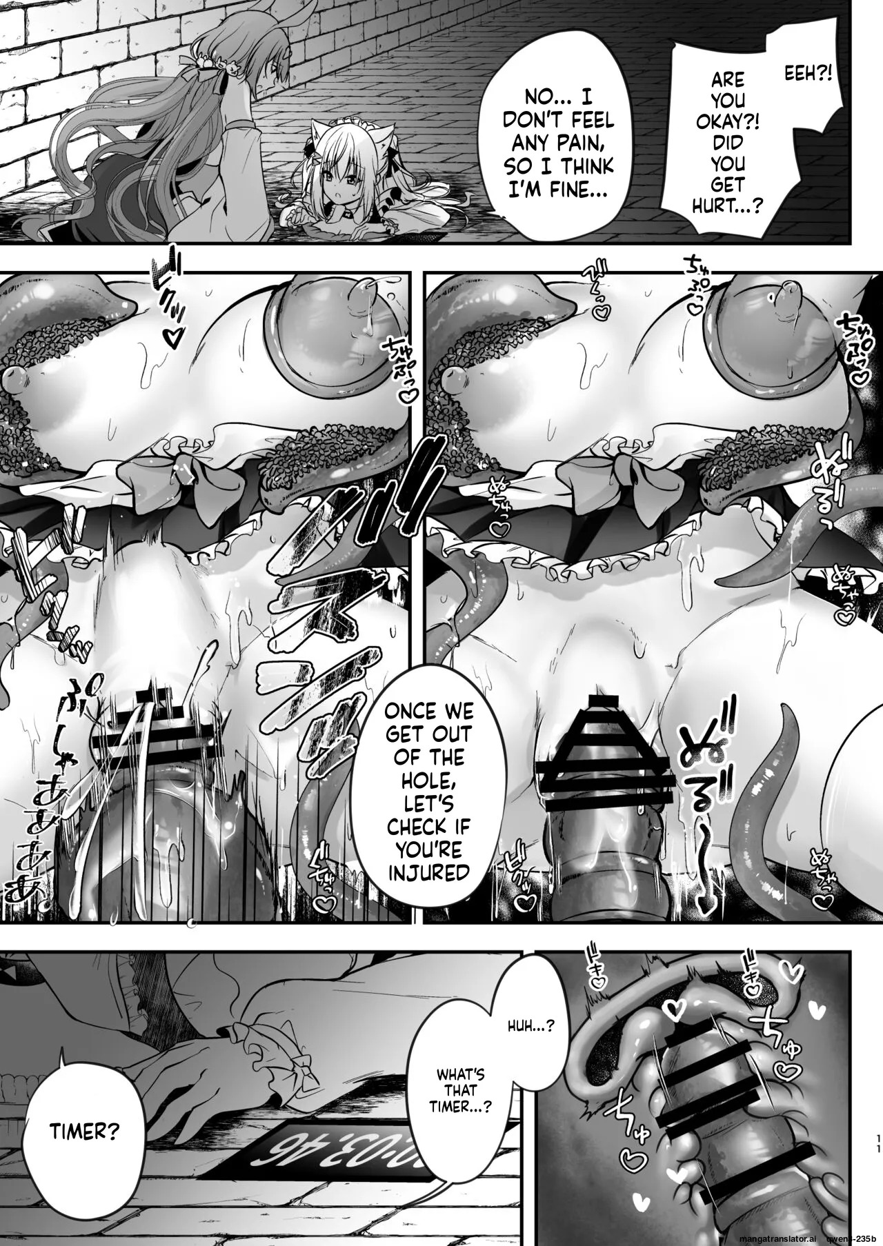 [Mousou Aria (Rurimaru)] NPro Ero Trap Dungeon (Shirayuki Mishiro, Enomiya Milk, Himesaki Yuzuru) [Digital] (SCANMTL) - Page 26