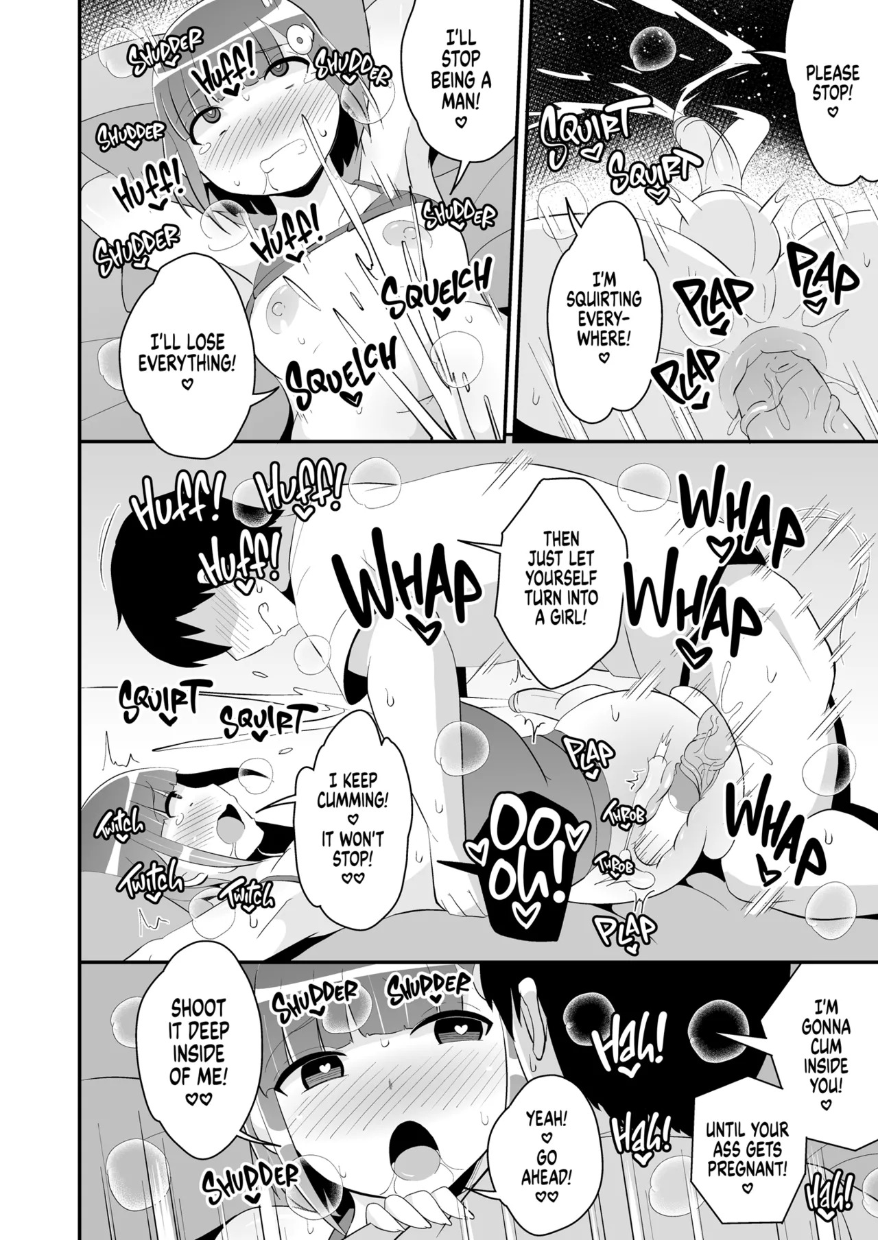 [CHINZURI BOP (Chinzurena)] Ananie Kurui Mesu Danshi-chan Doukyuusei to Homo Shichau | I Got So Hooked on Masturbating With My Ass That I Had Gay Sex With My Classmate [English] {2d-market.com} [Decensored] [Digital] - Page 18