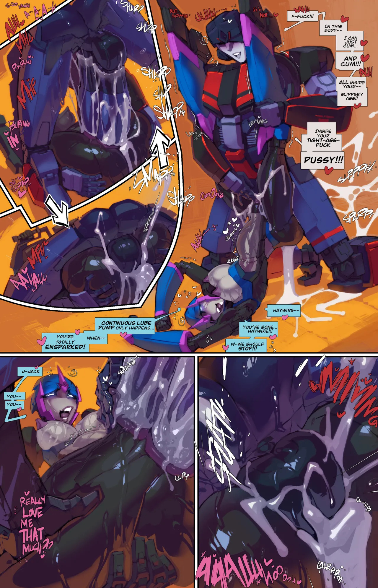 [Fred Perry] Jack X Arcee: "Autobutt Jack" (Transformer) - Page 11