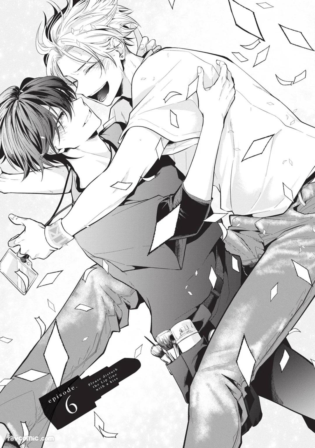 [gawwow! (GORO Ichi)] Lip Line wa Kiss de Midashite︱唇线将因亲吻被晕开 [Chinese][全1卷] - Page 154