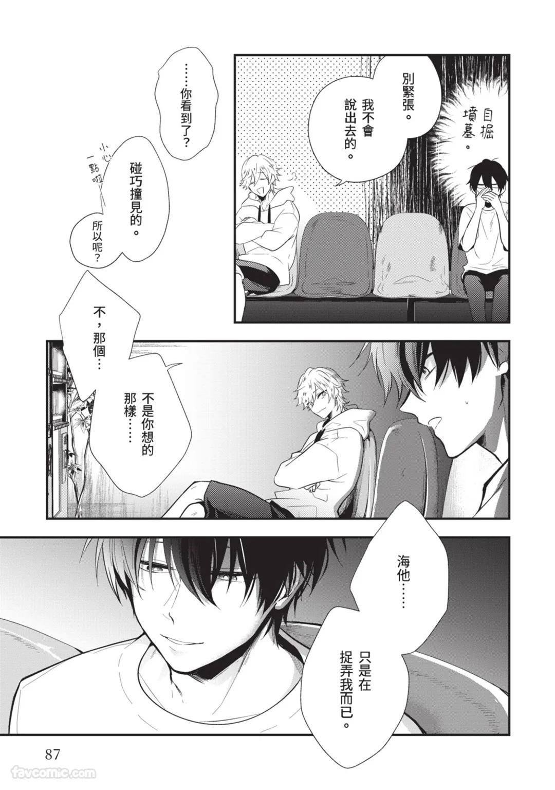 [gawwow! (GORO Ichi)] Lip Line wa Kiss de Midashite︱唇线将因亲吻被晕开 [Chinese][全1卷] - Page 88