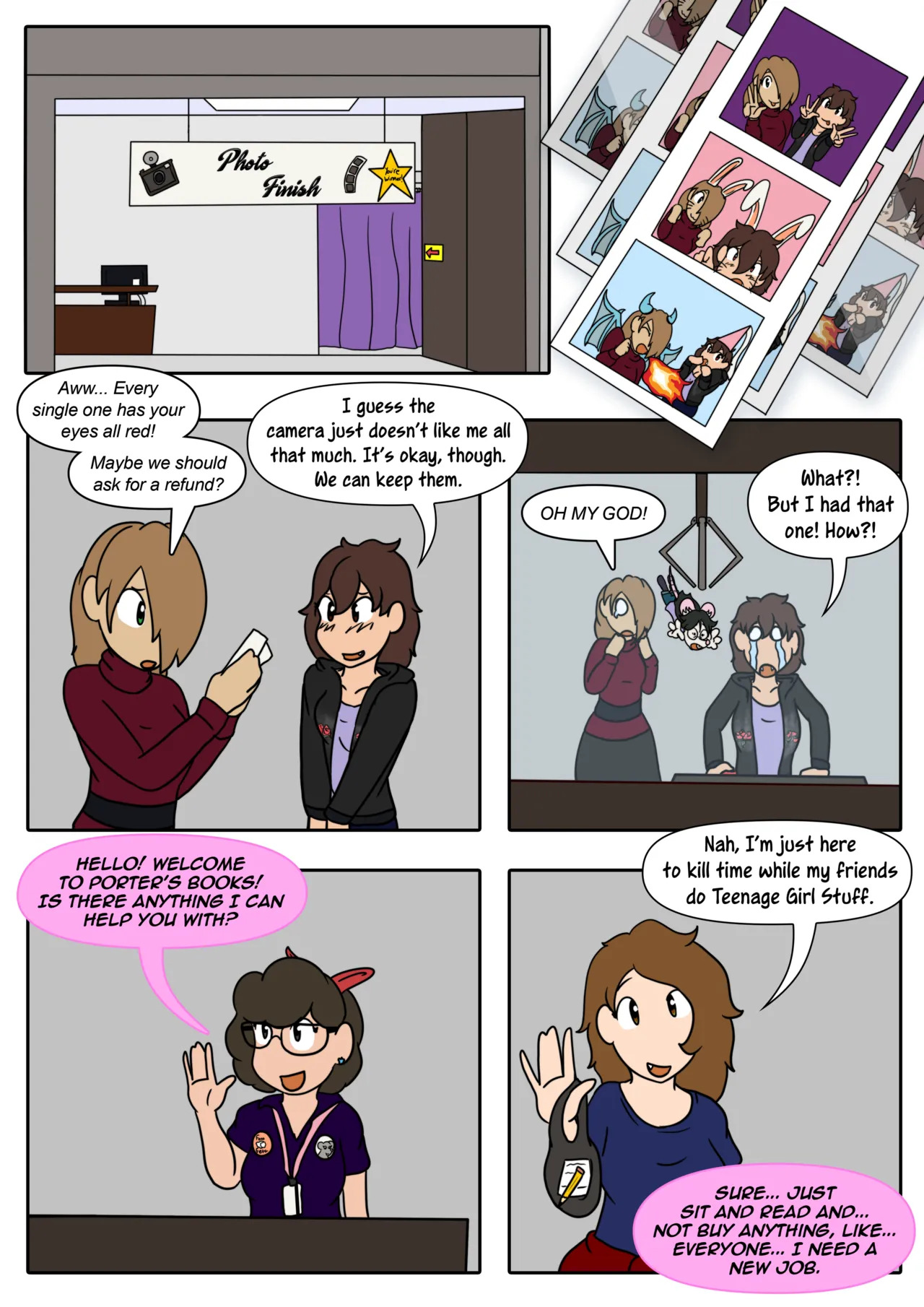 [LariUmbreon] Girl Me! How I Got Turned Into a Girl by a Desperate Succubus! (In Progress) - Page 102