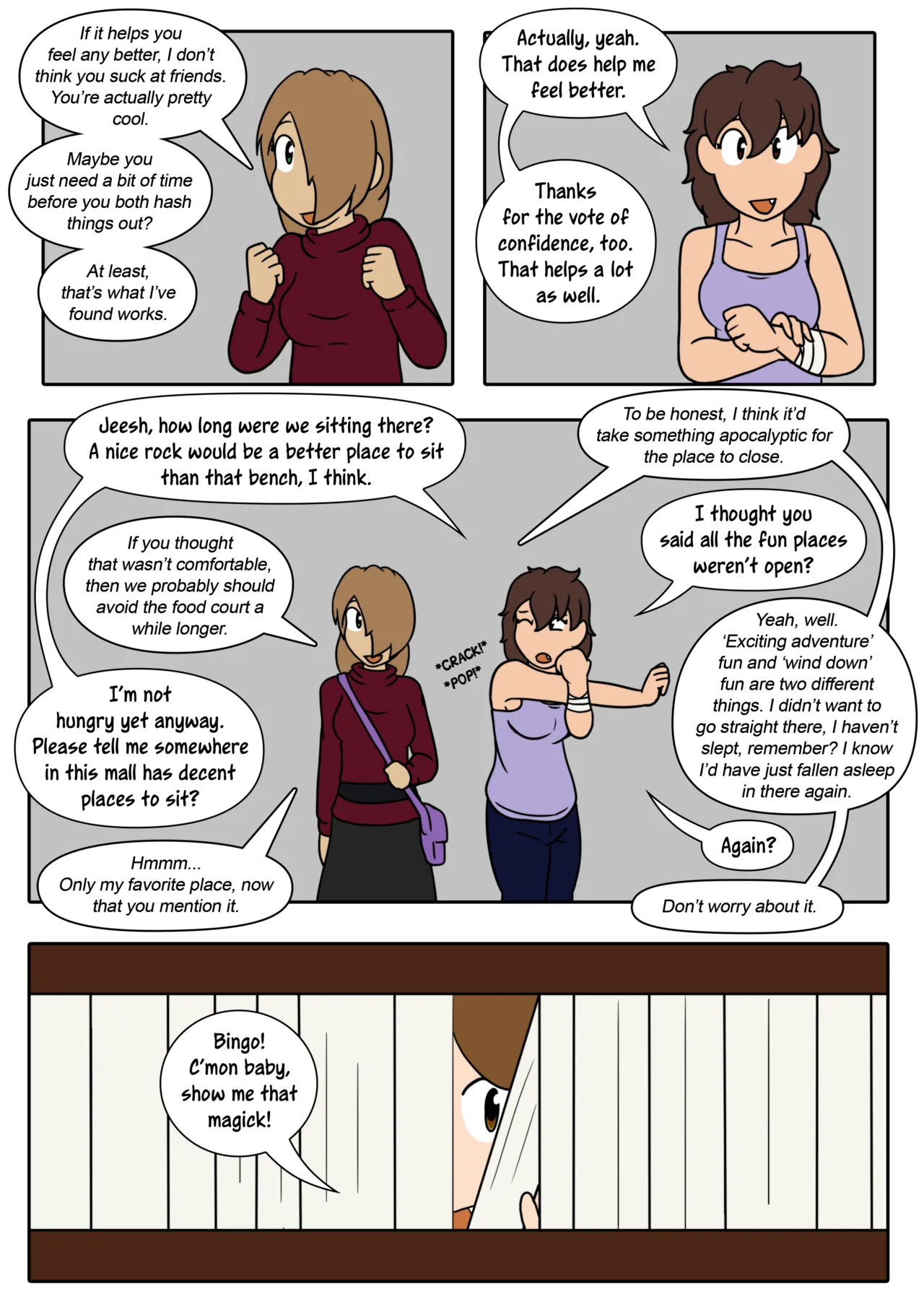 [LariUmbreon] Girl Me! How I Got Turned Into a Girl by a Desperate Succubus! (In Progress) - Page 105