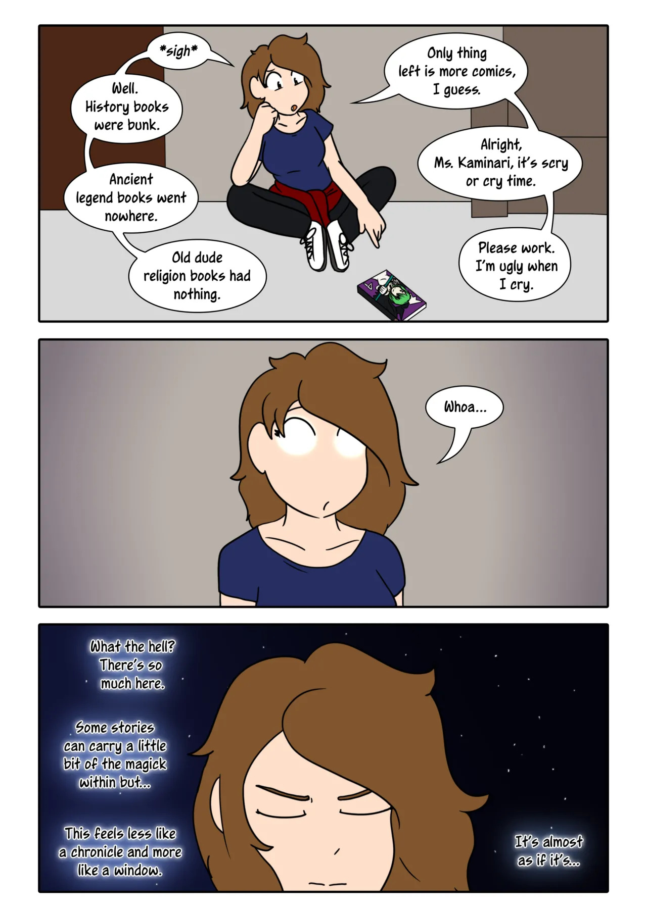 [LariUmbreon] Girl Me! How I Got Turned Into a Girl by a Desperate Succubus! (In Progress) - Page 106